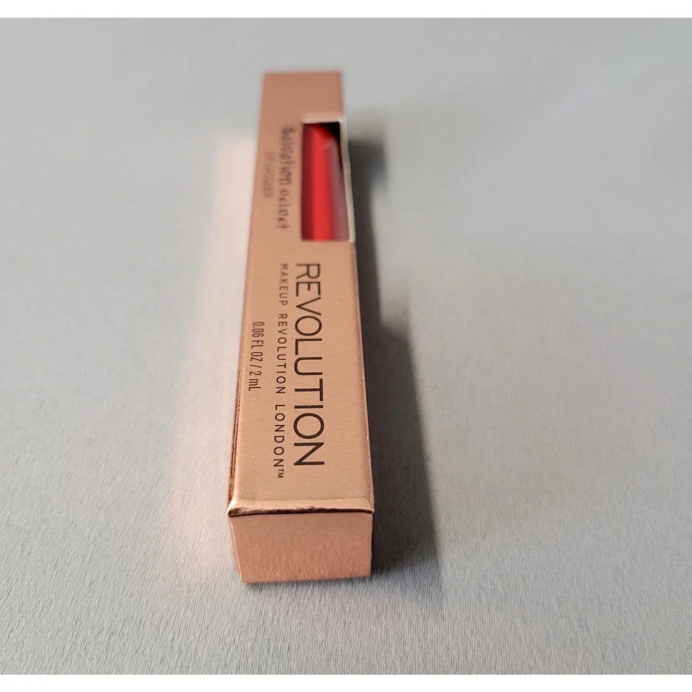 Makeup‎ Revolution London Salvation Velvet Lip Lacquer Attract 0.08oz Matte New